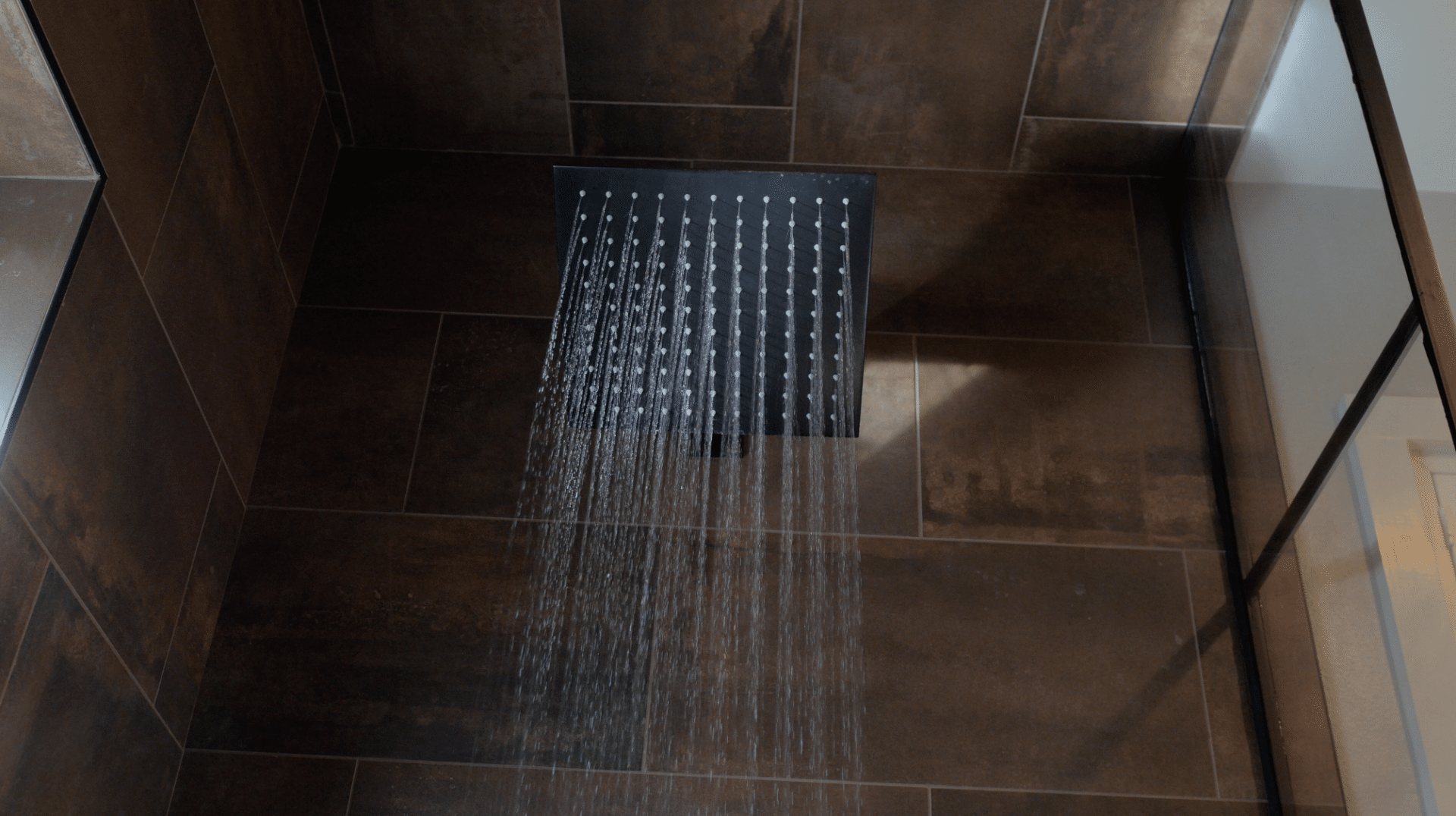 Jaclo 12 Rain Showerhead - Custom Master Bathroom by New Creations