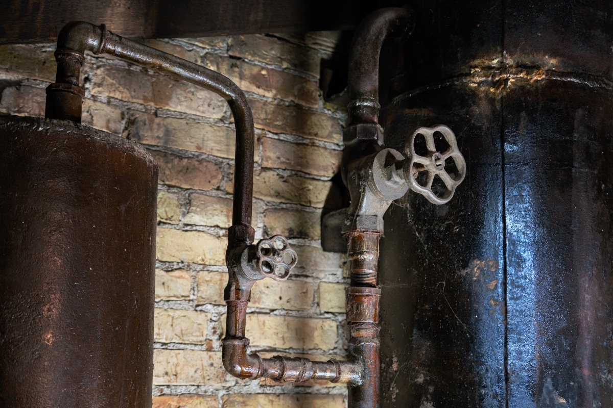 old water heater