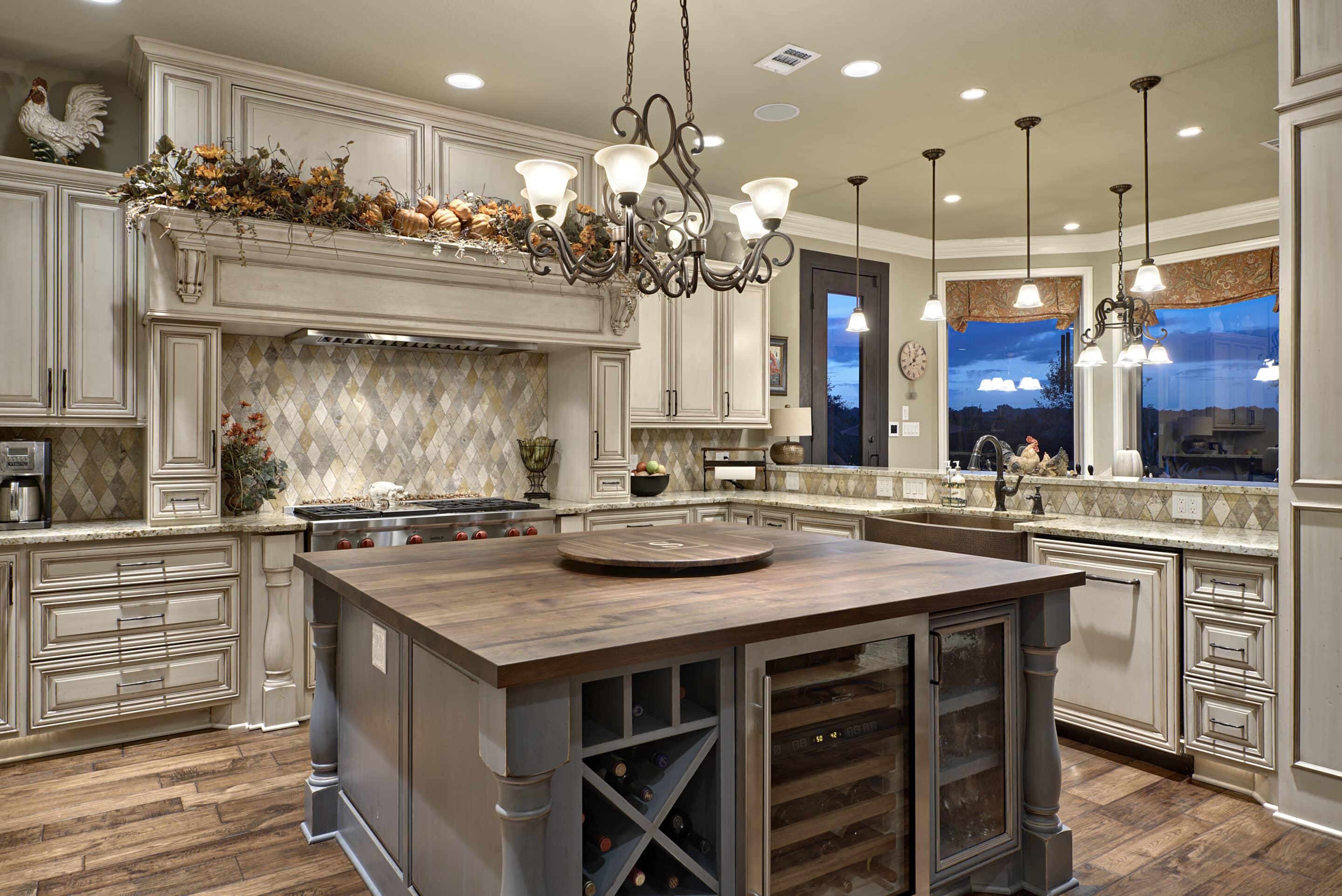 wooden kitchen